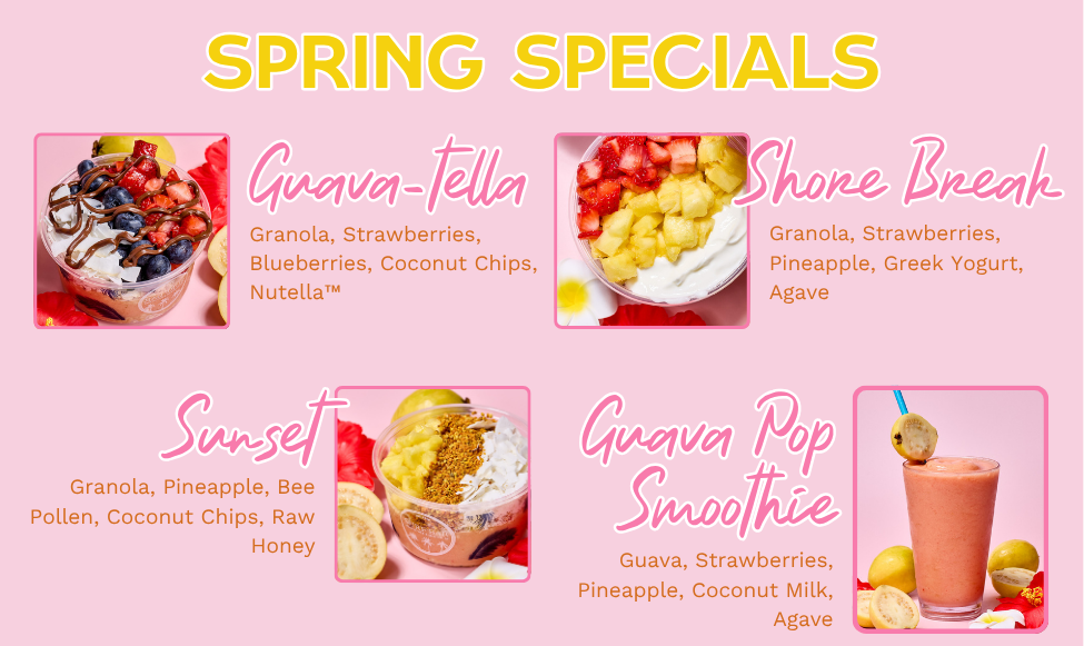 spring specials